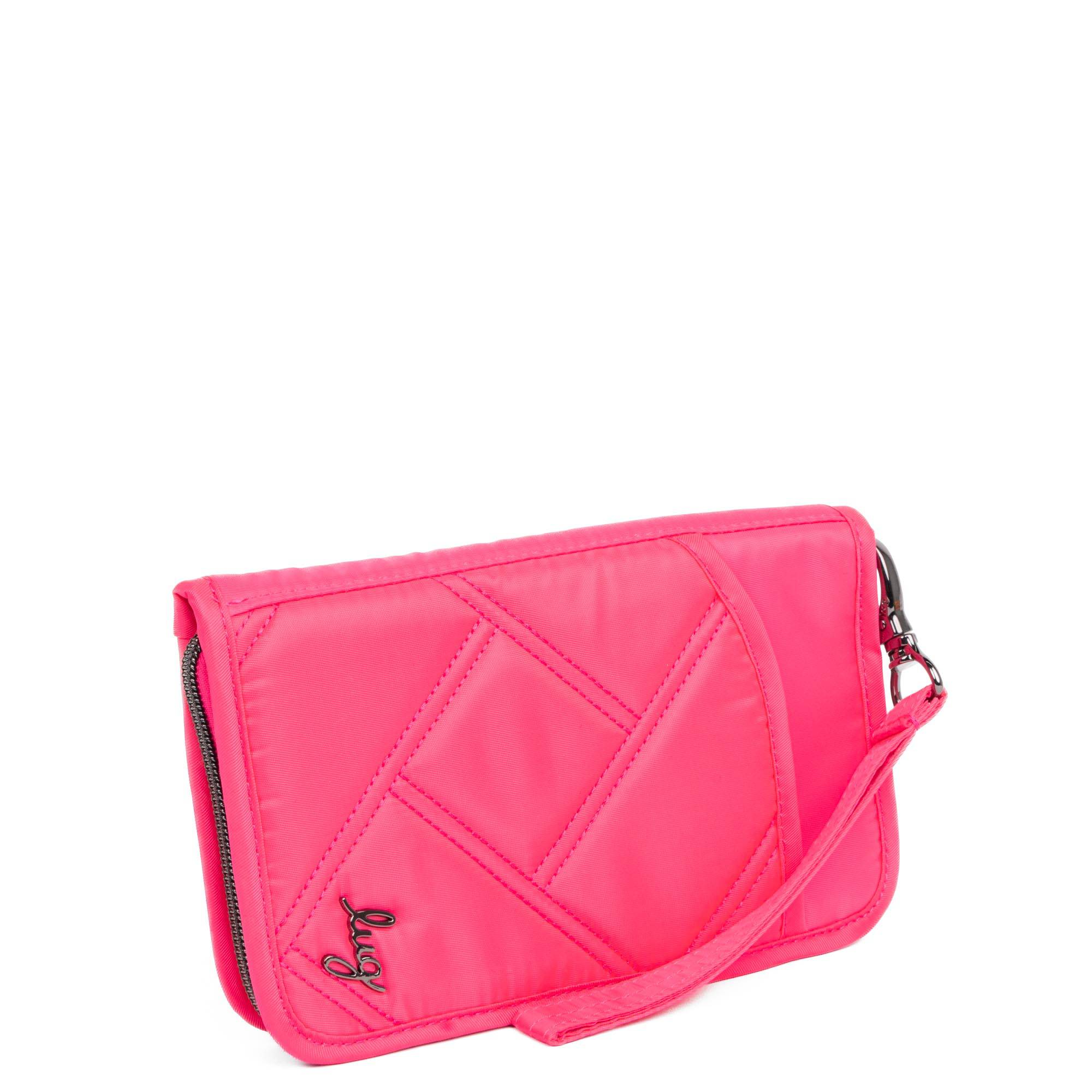 Legacy Collection Tandem SE RFID Wallet - MAGENTA - 24238_LegacyTandemSE_Magenta_Angle_03